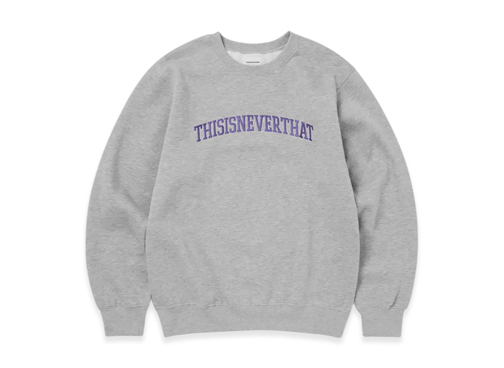 thisisneverthat Arch-Logo Crewneck "Heather Grey"