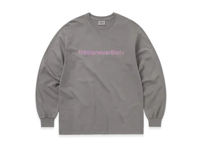 thisisneverthat T-Logo L/S Tee "Dark Grey"