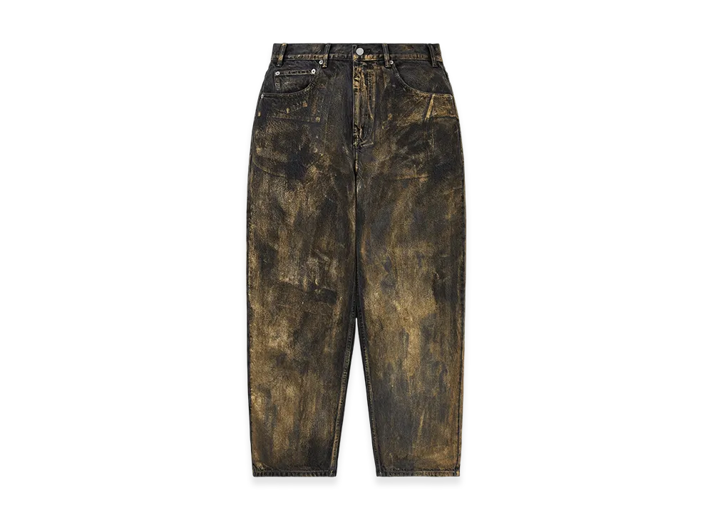 thisisneverthat Metal Relaxed Jeans "Gold"