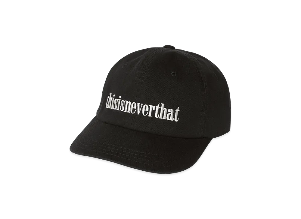 thisisneverthat Onyx Cap "Black"