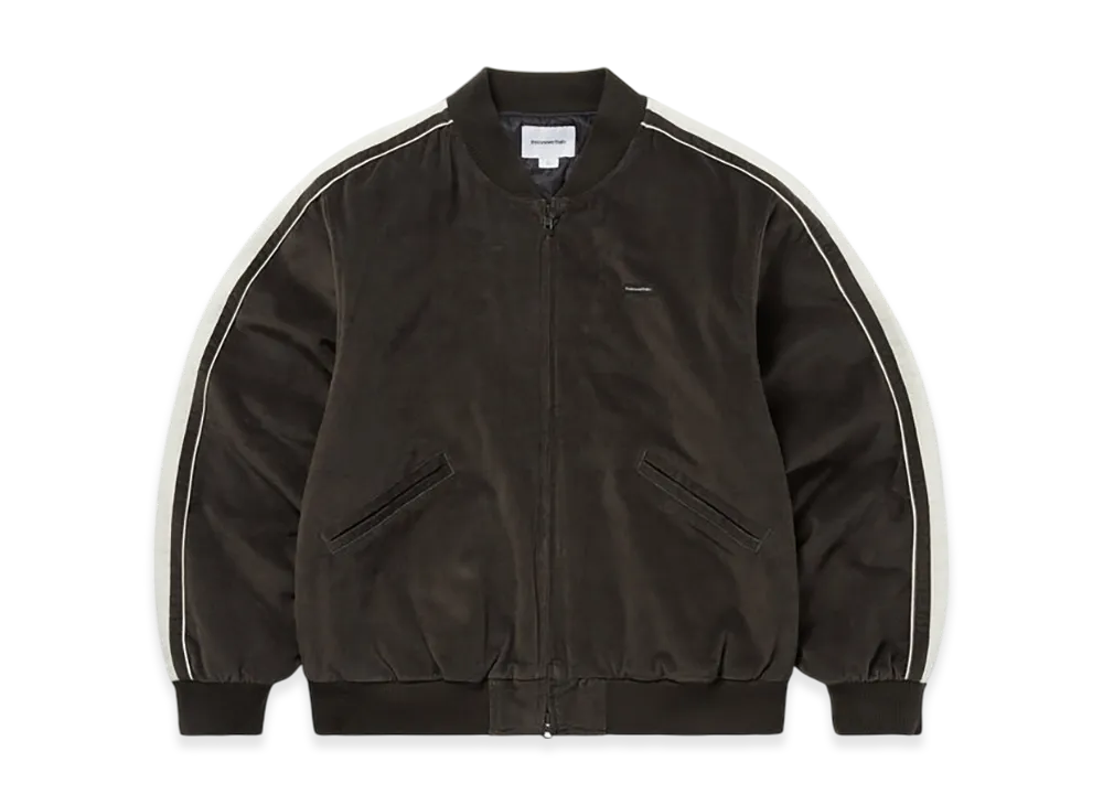 thisisneverthat Velvet Track Jacket "Brown"