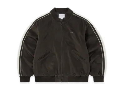 thisisneverthat Velvet Track Jacket "Brown"