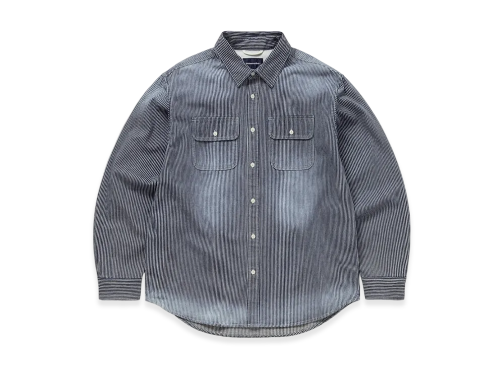thisisneverthat Hickory Denim Shirt "Indigo"