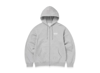 thisisneverthat OL-Logo Zip Up Hoodie "Heather Grey"
