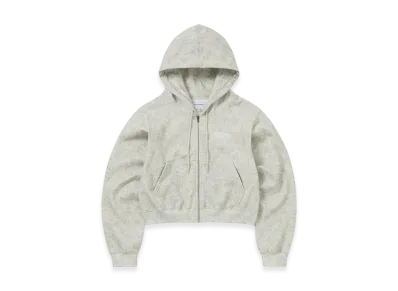 thisisneverthat OL-Logo W Zip Up Hoodie "Floral Ivory"