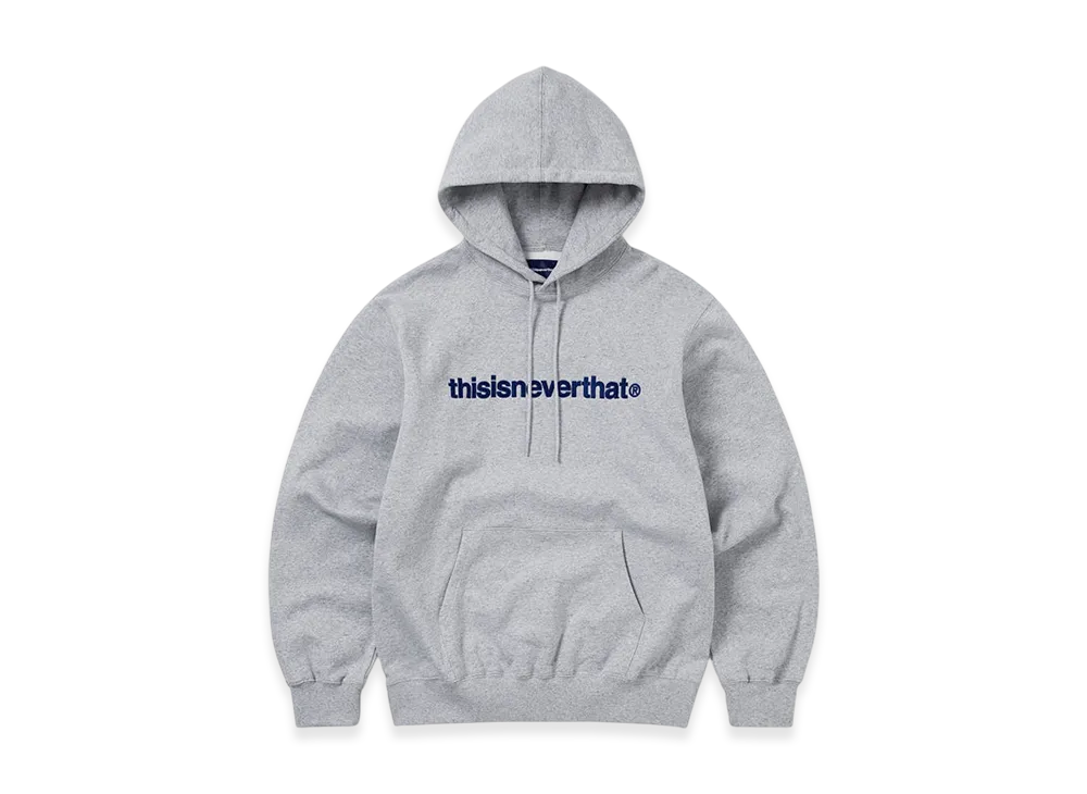 thisisneverthat T-Logo Hoodie "Heather Grey"