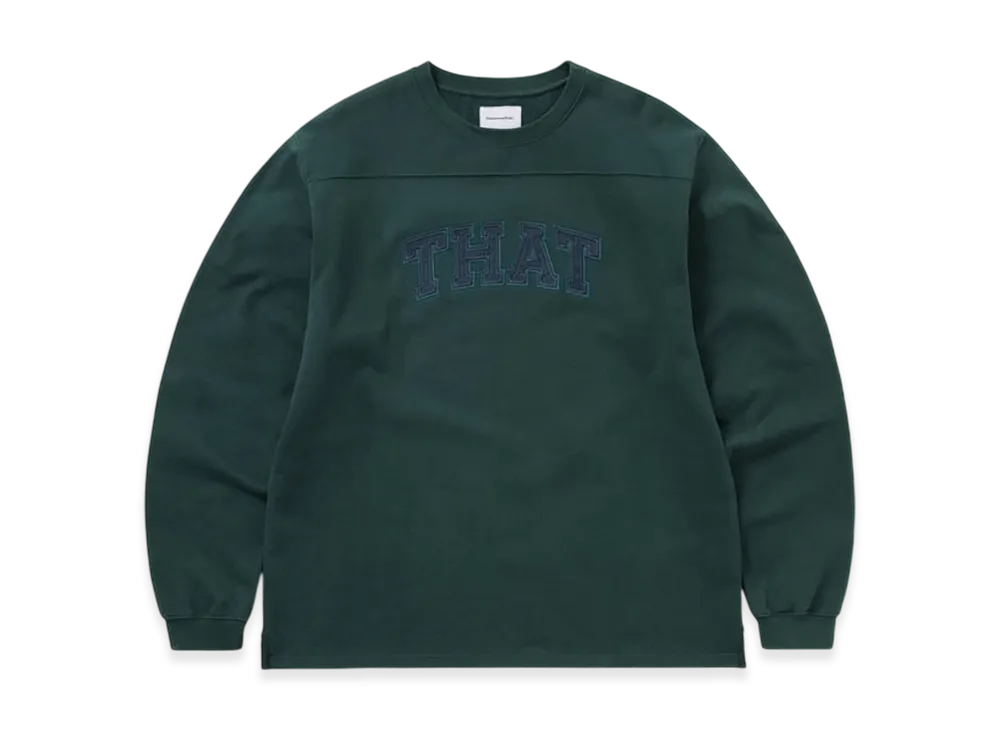 thisisneverthat THAT Panelled Crewneck "Sea Green"