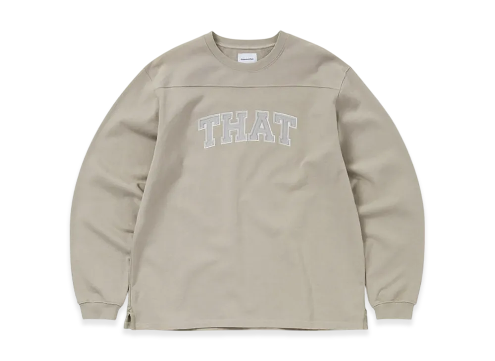 thisisneverthat THAT Panelled Crewneck "Deep Beige"