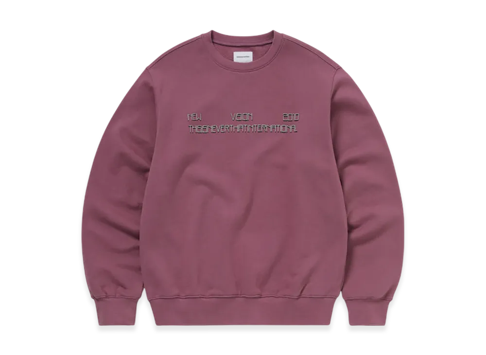 thisisneverthat New Vision 2010 Crewneck "Fuchsia"