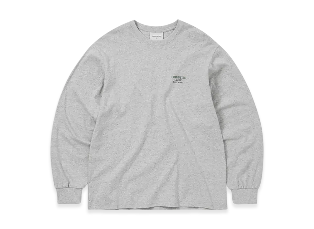 thisisneverthat CIRCA 2010 L/S Tee "Heather Grey"