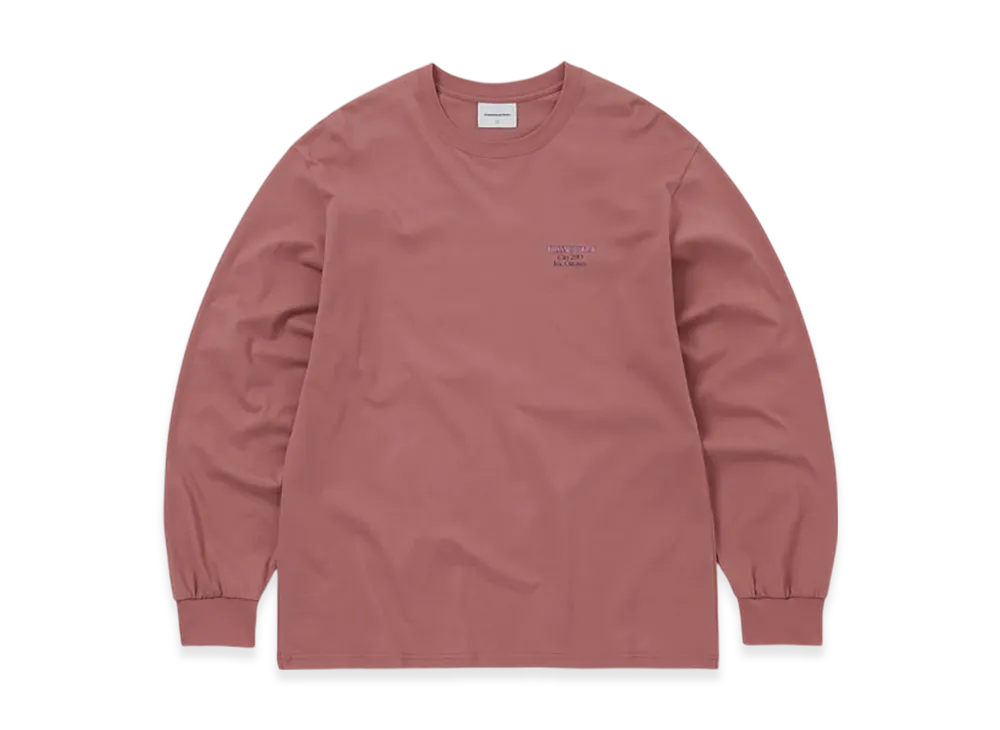 thisisneverthat CIRCA 2010 L/S Tee "Red Wood"