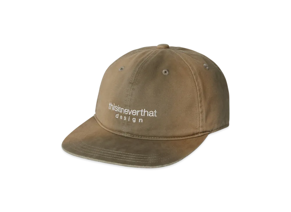 thisisneverthat Bleached L-Logo Cap "Olive"
