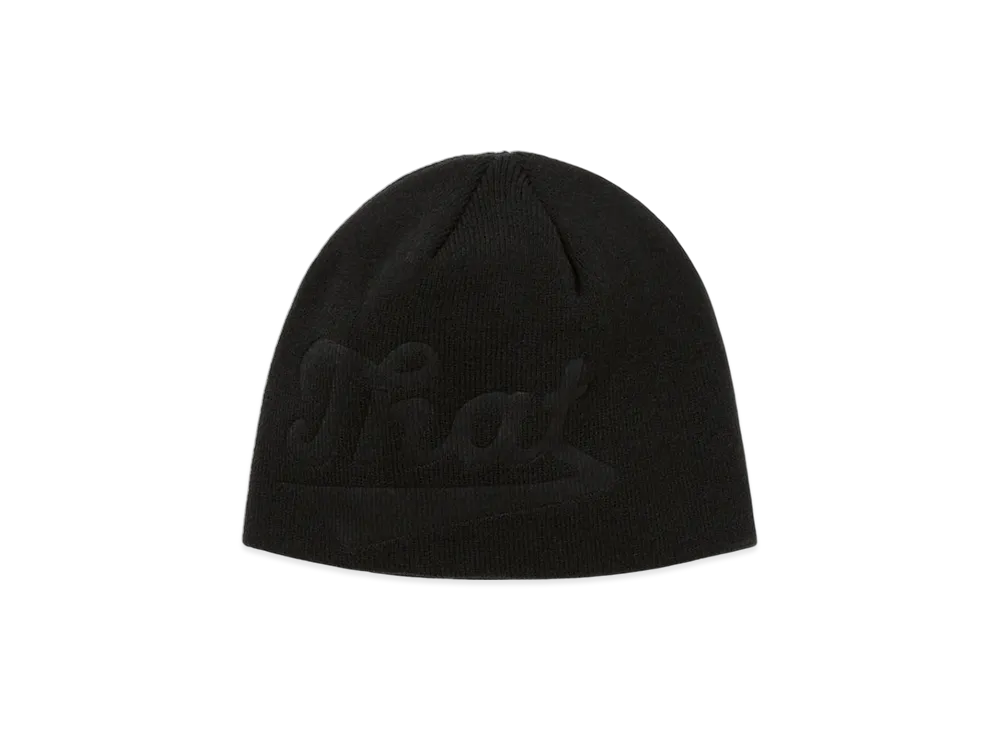 thisisneverthat Debossed That No Cuff Beanie "Black"