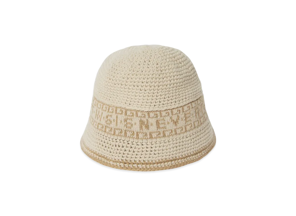 thisisneverthat Crochet Bucket Hat "Ivory"