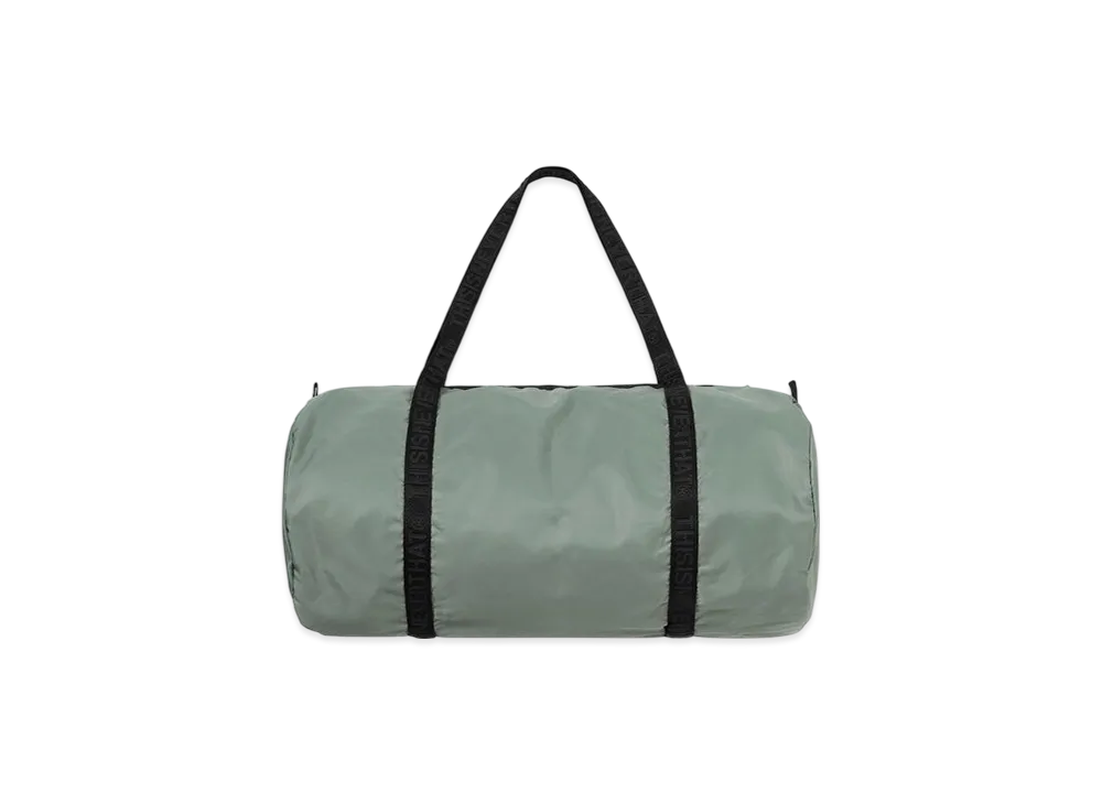 thisisneverthat Light Duffle Bag (M) "Sage"