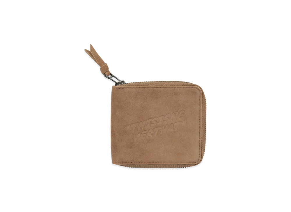 thisisneverthat Suede Wallet "Tan"