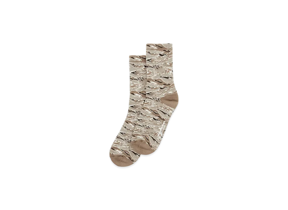 thisisneverthat Camo Socks "Beige"