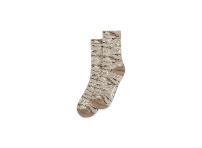 thisisneverthat Camo Socks "Beige"