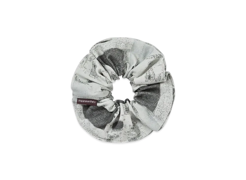 thisisneverthat TSNVT Collage Scrunchie "Grey"
