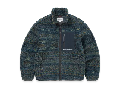 thisisneverthat SP Sherpa Fleece Jacket "Navy"