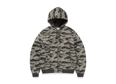 thisisneverthat Quilted Hooded Jacket "Olive"