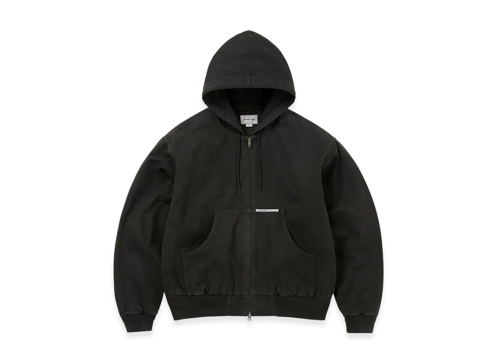 thisisneverthat Overdyed Hooded Jacket "Black"