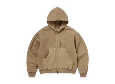 thisisneverthat Overdyed Hooded Jacket "Brown"