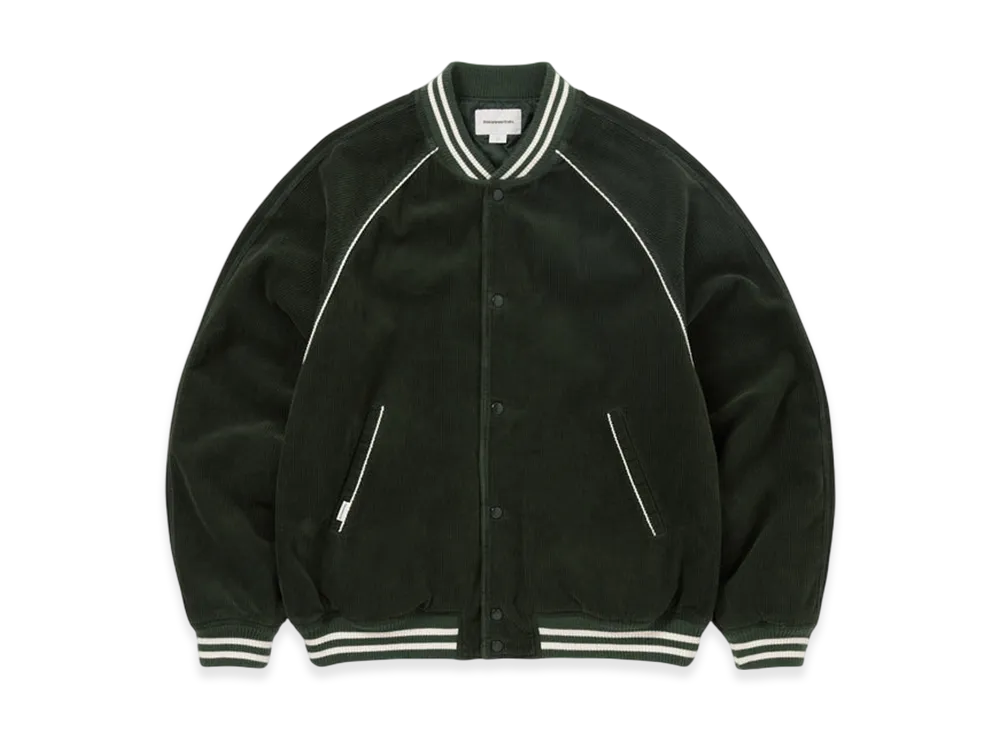 thisisneverthat Corduroy Varsity Jacket "Green"