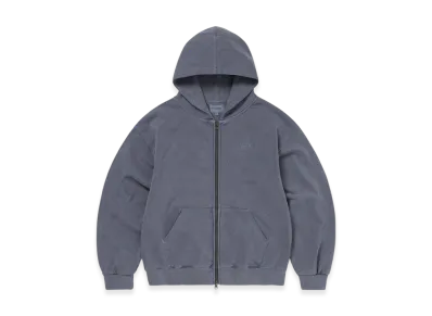 thisisneverthat Waffle Lined Zip Up Hoodie "Warm Blue"