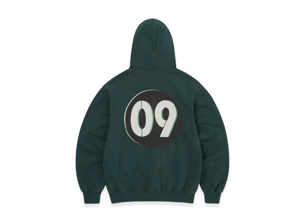 thisisneverthat Circled Number Hoodie "Sea Green"