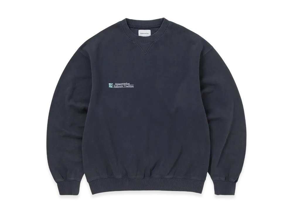 thisisneverthat Authentic Tradition Crewneck "Navy"