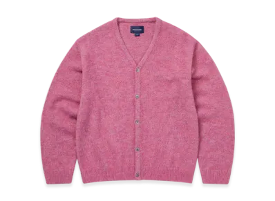 thisisneverthat Hairy Knit Cardigan "Pink"