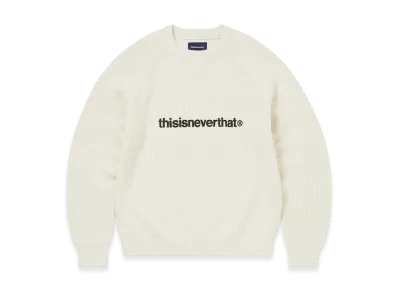 thisisneverthat T-Logo Knit Sweater "White"