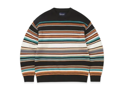 thisisneverthat Multi Striped Sweater "Black/White"