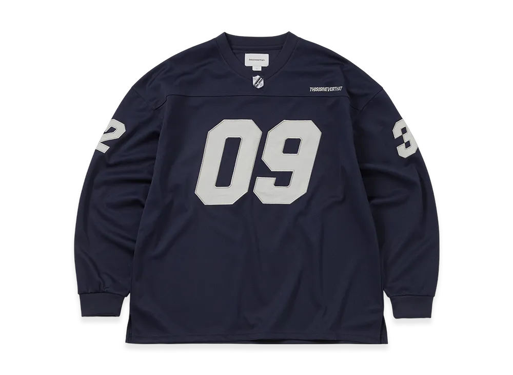 thisisneverthat Football Jersey "Navy"