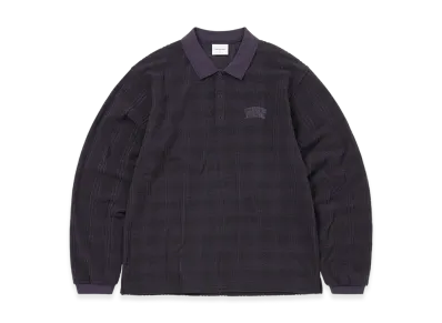 thisisneverthat Striped Rugby L/S Top "Black"