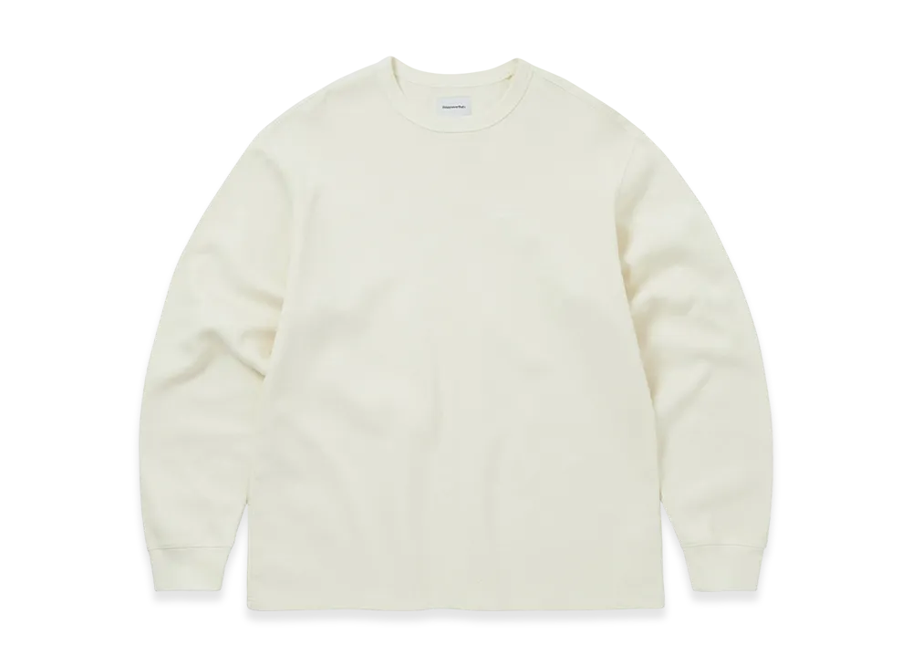 thisisneverthat Waffle L/S Tee "Ivory"