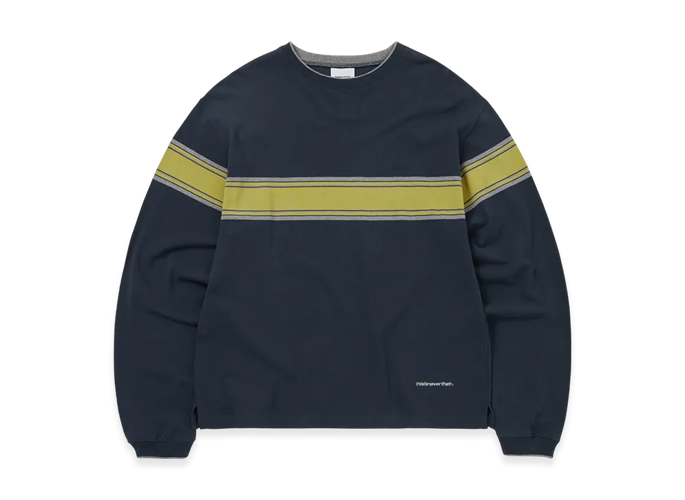 thisisneverthat PK Line L/S Tee "Navy"