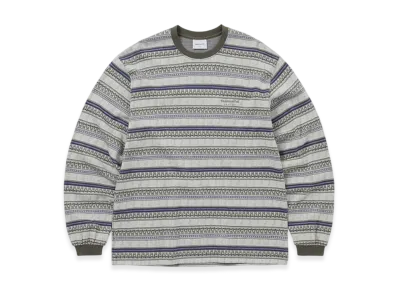 thisisneverthat Pattern Striped L/S Tee "Ivory"