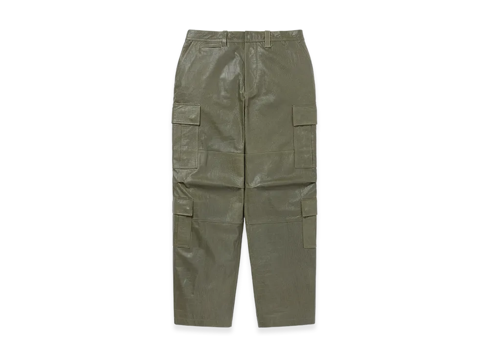thisisneverthat Leather BDU Pant "Olive"
