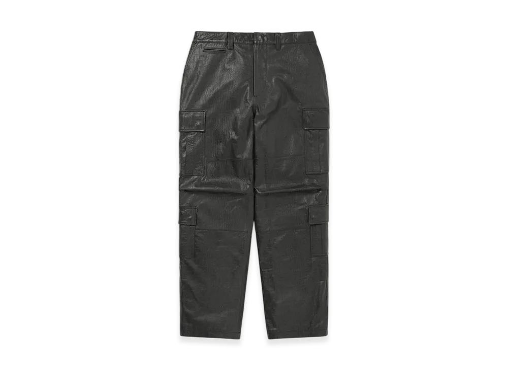 thisisneverthat Leather BDU Pant "Black"