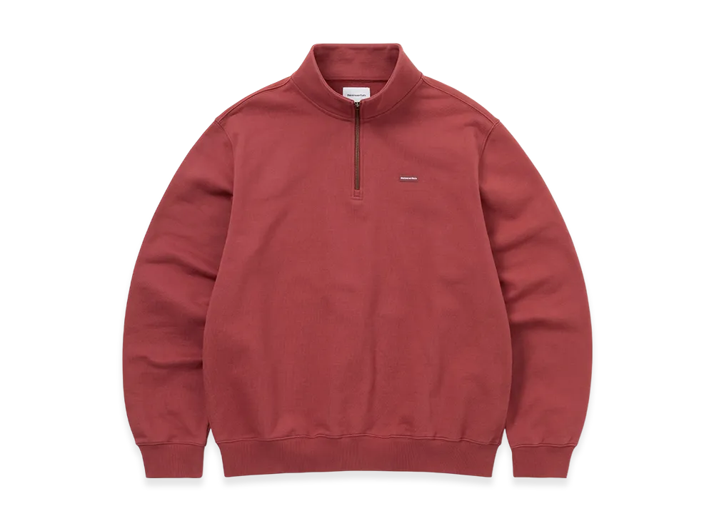 thisisneverthat T.N.T. Classic Hdp Half Zip Sweatshirt "Garnet"