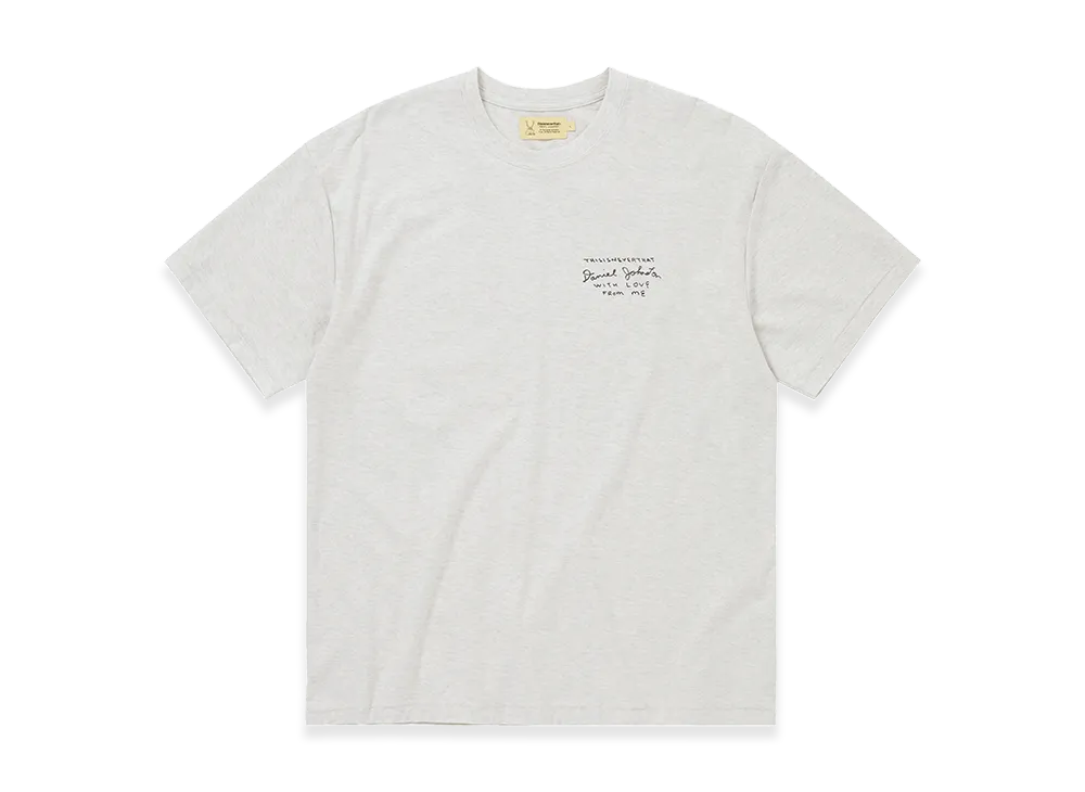 thisisneverthat x Daniel Johnston POW! Tee "Oatmeal"
