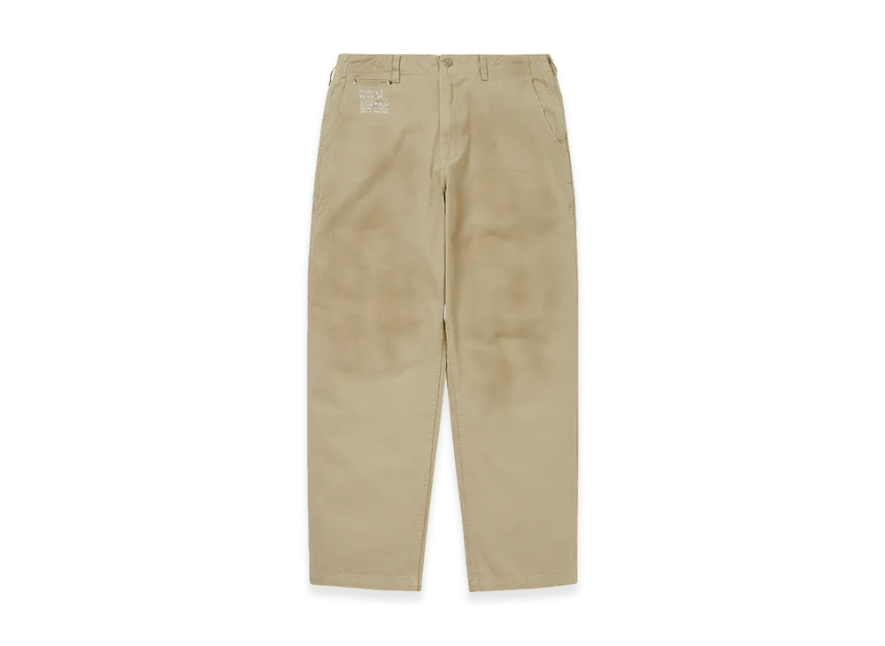 thisisneverthat x Daniel Johnston Faded Twill Pant "Khaki"