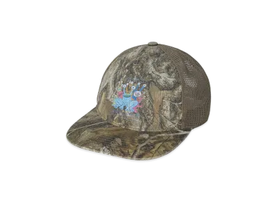 thisisneverthat x Daniel Johnston Frogs Mesh Trucker Cap "Realtree"