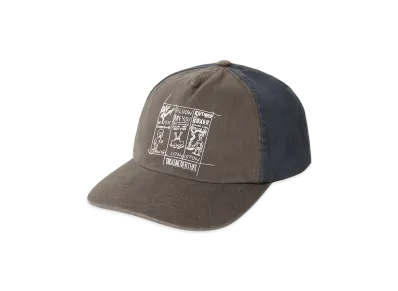 thisisneverthat x Daniel Johnston 3-Frame Washed Cap "Charcoal"