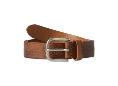 thisisneverthat x Daniel Johnston Leather Belt "Brown"
