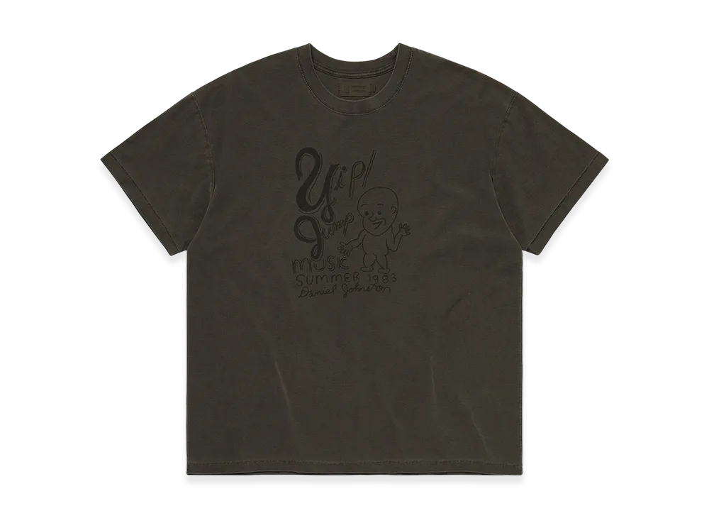 thisisneverthat x Daniel Johnston Yip Jump Tee "Charcoal"