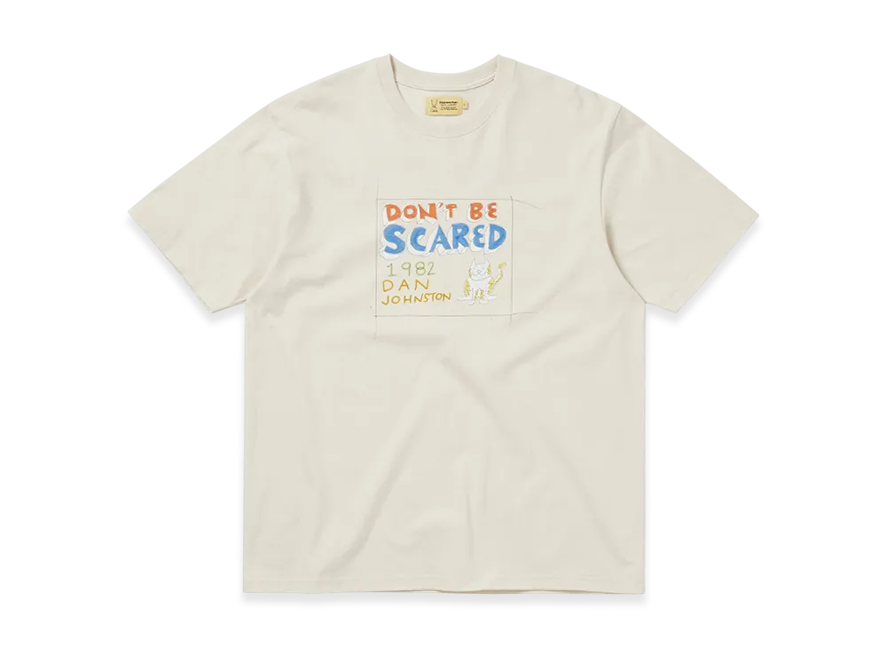thisisneverthat x Daniel Johnston Scared Tee "Natural"