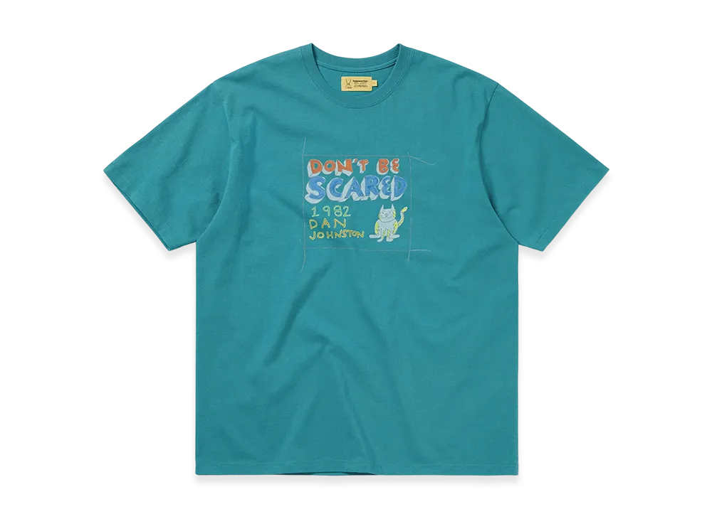 thisisneverthat x Daniel Johnston Scared Tee "Teal"